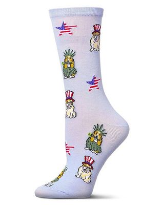 Multi - Patriotic Dog Socks - Infinity Classics