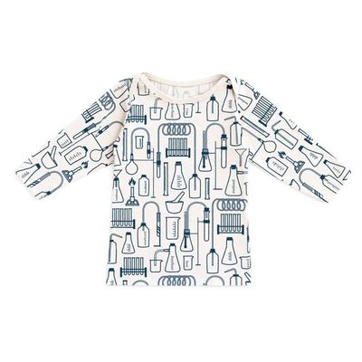 Long-Sleeve Lap Tee - Chemistry Navy