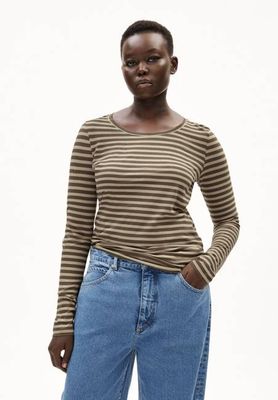 ENRICCAA STRIPES| gravel-dried moss