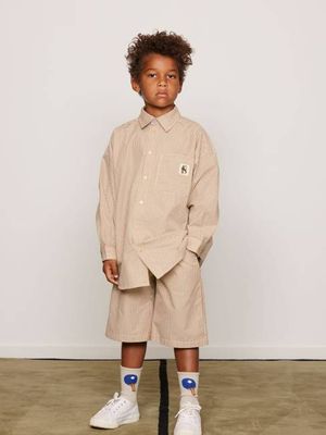 Hemd aus gewebter Popeline