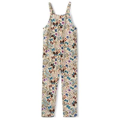 Organic Cotton Stretch Kids Jumpsuit: Botanical Floral