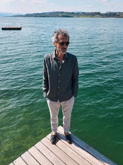 Linen Shirt Verzasca Moss