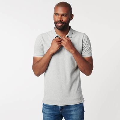 Polo - Sustainable - Grey Melange