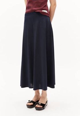 ILENIAA LARAA MIDI SKIRT | night sky