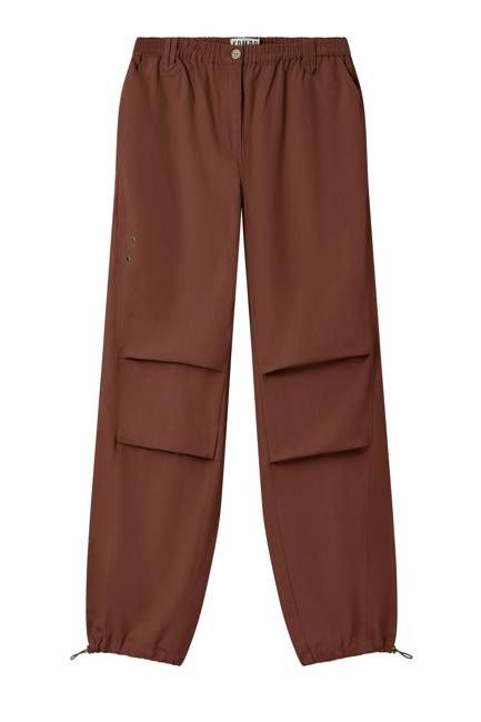 SAFARI - Organic cotton trouser - Chocolate