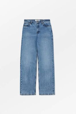 Maddy straight jeans - Worn mid blue