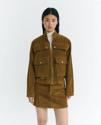 Brown corduroy Celia jacket