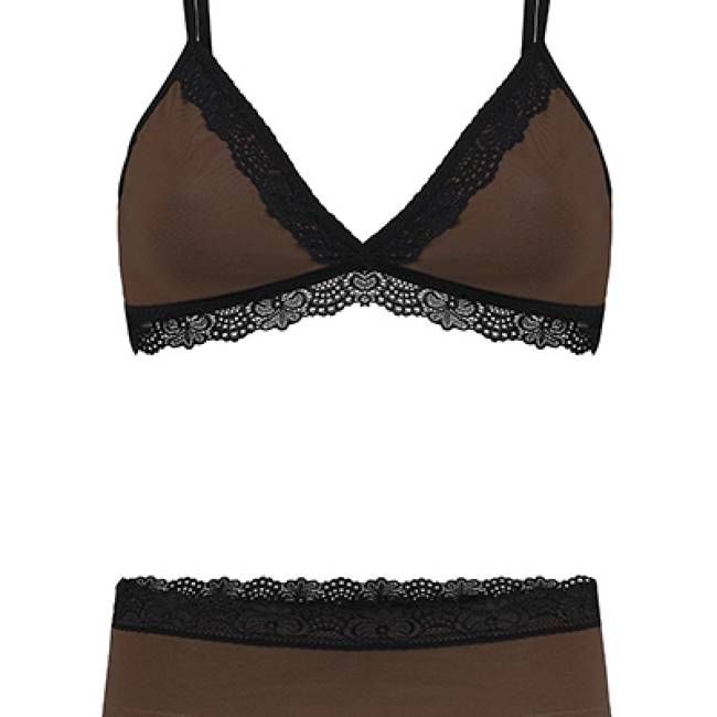 Set: Bio BH+ Hipster, Spitze braun - kaufen