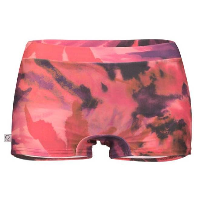 Recycling Damen-Badeshorts Isi Palm + tinto (rot) - kaufen