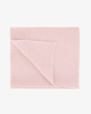 Merino Wool Scarf - Faded Pink
