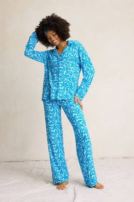Sample Sale: Long Sleeve Button-Down Pajama Set