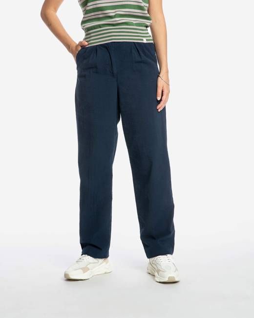 Pleated Pants navy