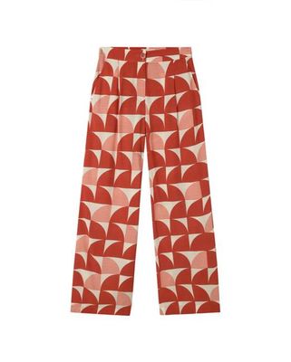 Wide Leg printed Shurberry Ecovero Manolita pants