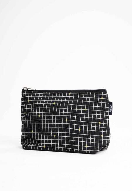 BIG POUCH by MELA - Black Grid