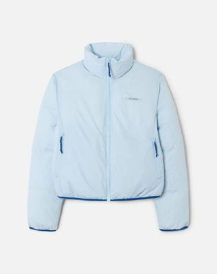 Recycled Puffer Jacket - Sky