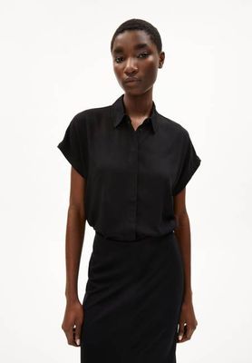 LARISA ANA BLOUSE| schwarz