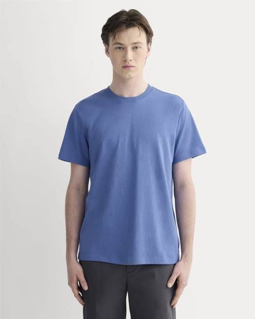 The Premium-Weight Crew | Uniform | Soft Cobalt