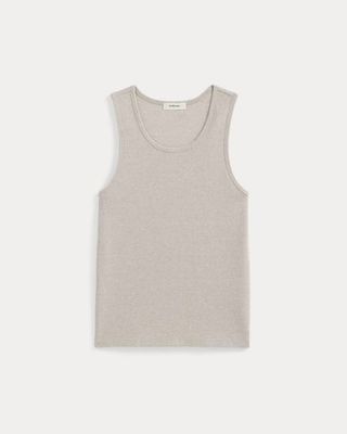 Vintage Rib Tank | Heathered Oatmeal