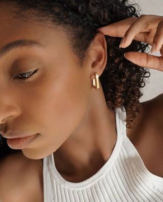 Maeve Earrings in Gold