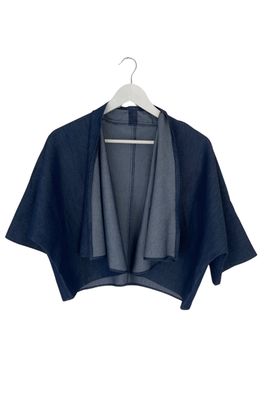 NEW! Denim Tencel Bolero