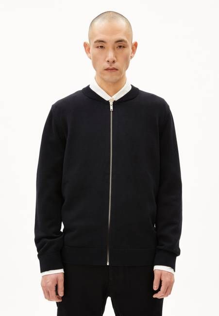 AGAAMON KNIT JACKET | black