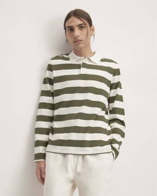 The Premium-Weight Rugby Shirt | Kalamata / Bone