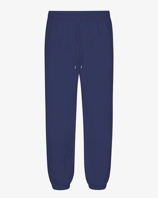 Organic Relaxed Sweatpants - Marine Blue