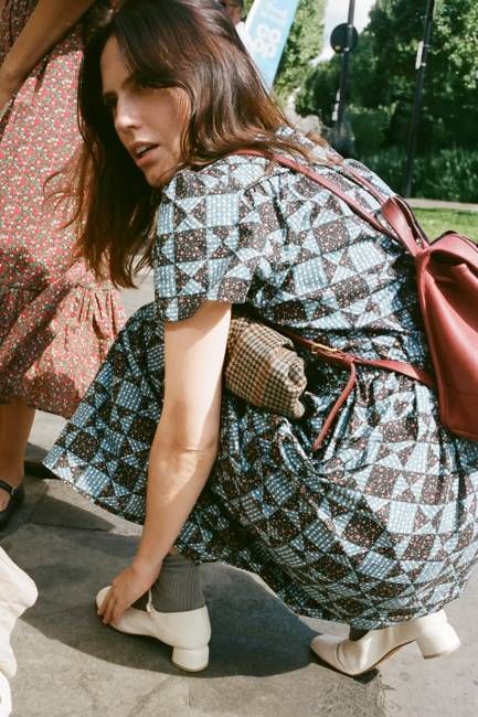 The Dawn Dress | Star Quilt Slate