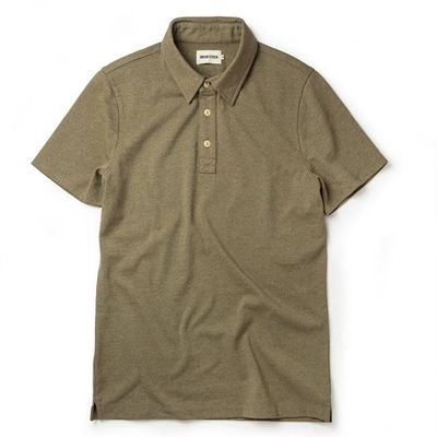 The Heavy Bag Polo in Olive