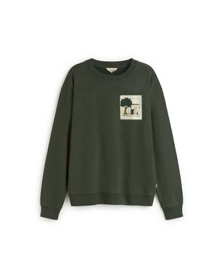 Embroidered house Leon sweatshirt