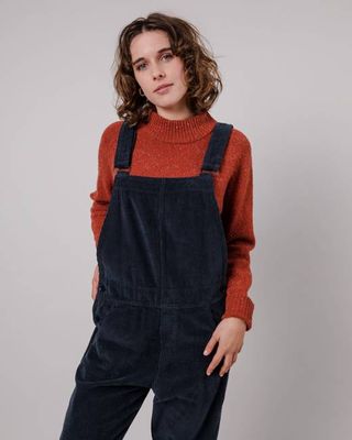 Berufskleidung Cord-Overall Marineblau