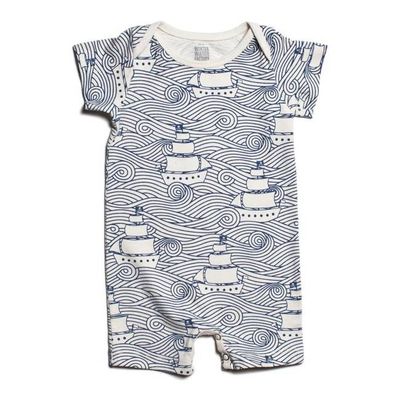 Summer Romper - High Seas Navy