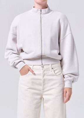 Jensen Zip Up in Bone