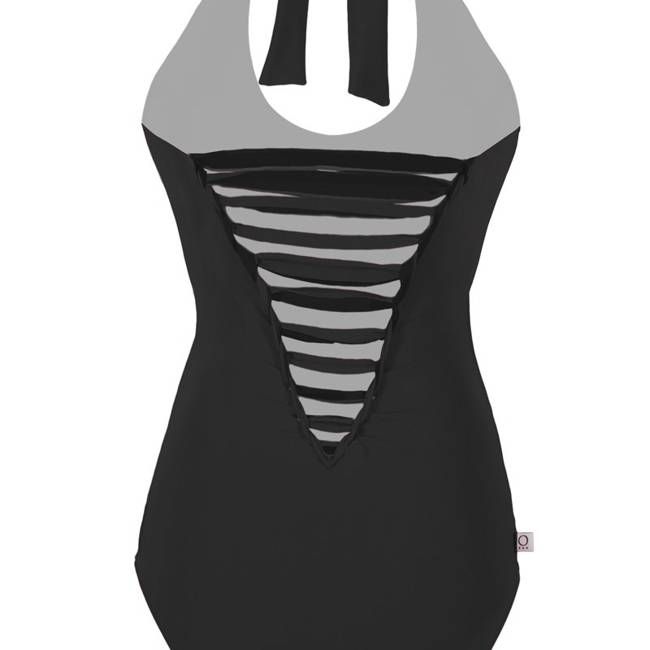 Recycling Badeanzug Laik II schwarz - kaufen