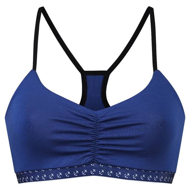 Bio Bustier Myna blau / Anker