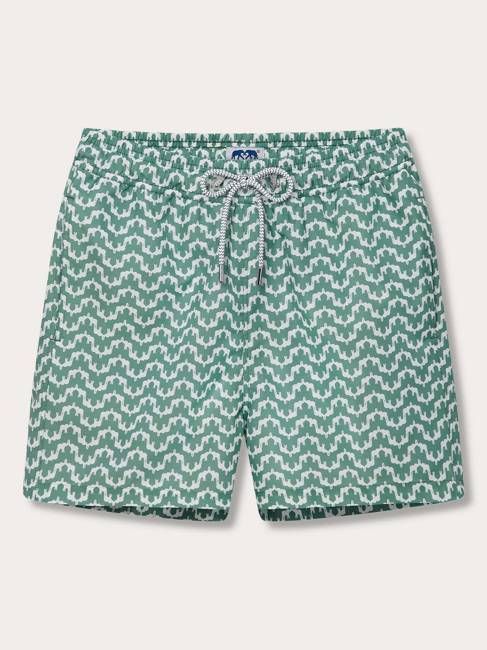 Men's Elephant Palace Green Staniel Swim Shorts