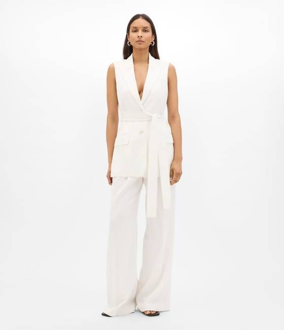 Easy Tie Vest | Off White
