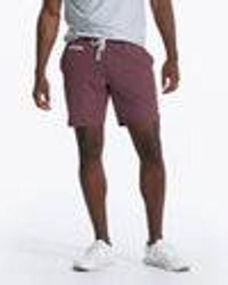 Banks Short | Chestnut Linen Texture | Vuori