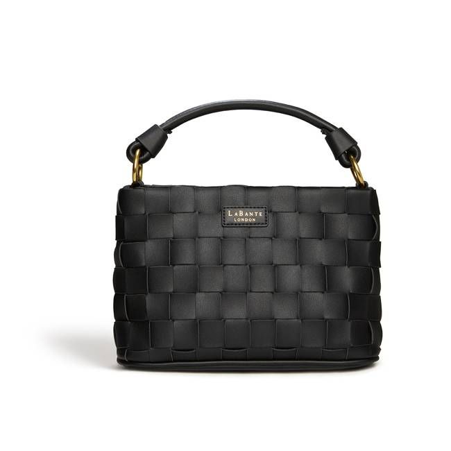 Bella Black Vegan Mini Crossbody Bag ( Pre-Order for March 2025)