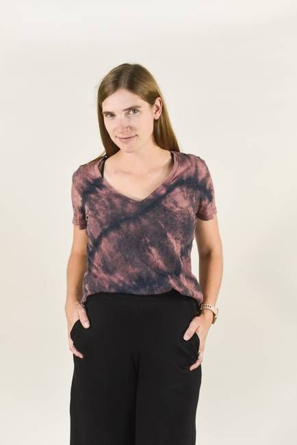 Femme Tie-Dyed Upcycled T-Shirt