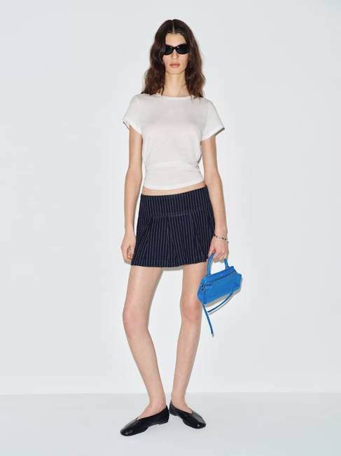 Brenda Denim Mini Skirt