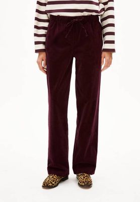 JAIMILAA CORDUROY | dark cranberry