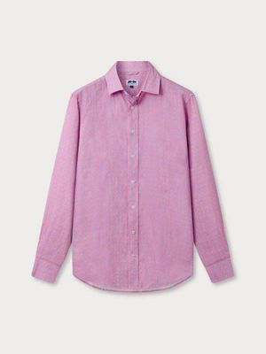Men's Cowrie Kiss Abaco Linen Shirt