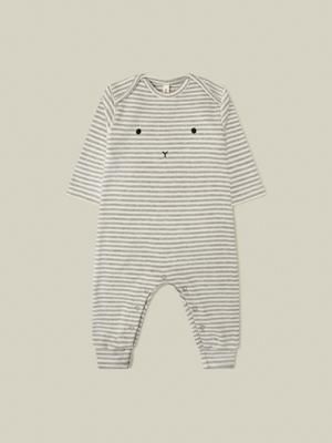 Stripy BUNNY Playsuit