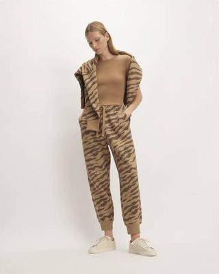 The ReTrack Jogger | Cocoa Tiger Stripe