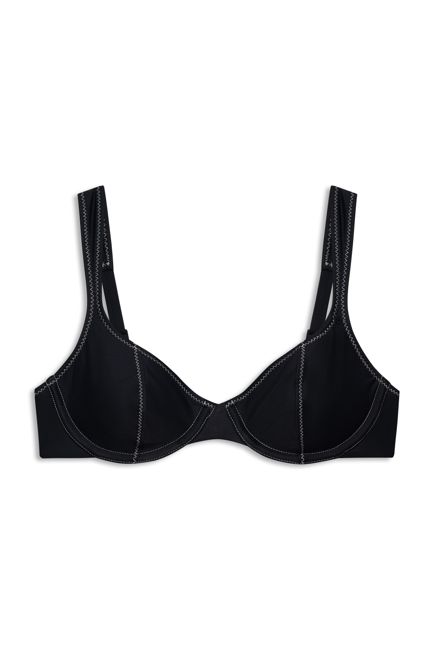 Billie Wire Top in Noir Zig