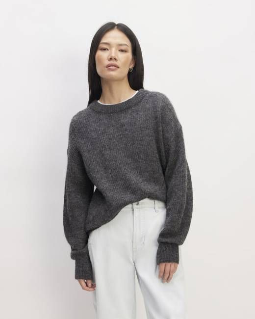 The Cocoon Crew in Alpaca | Heather Charcoal