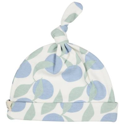 Knotted Hat - Oranges, Blue