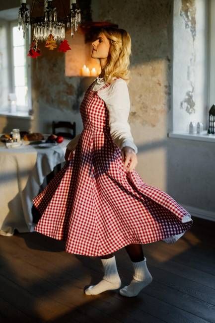 Pinafore Dress, Sleeveless