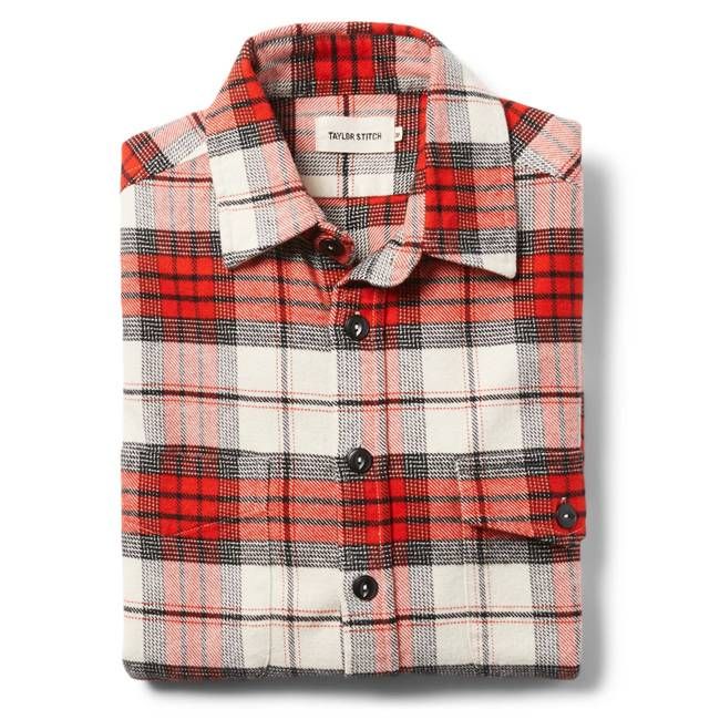 The Crater Shirt in Engine Plaid